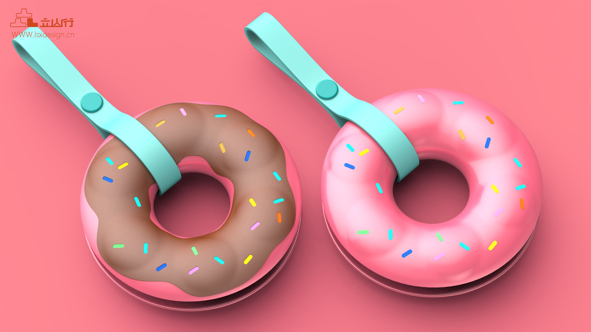 “甜甜圈”解压玩具